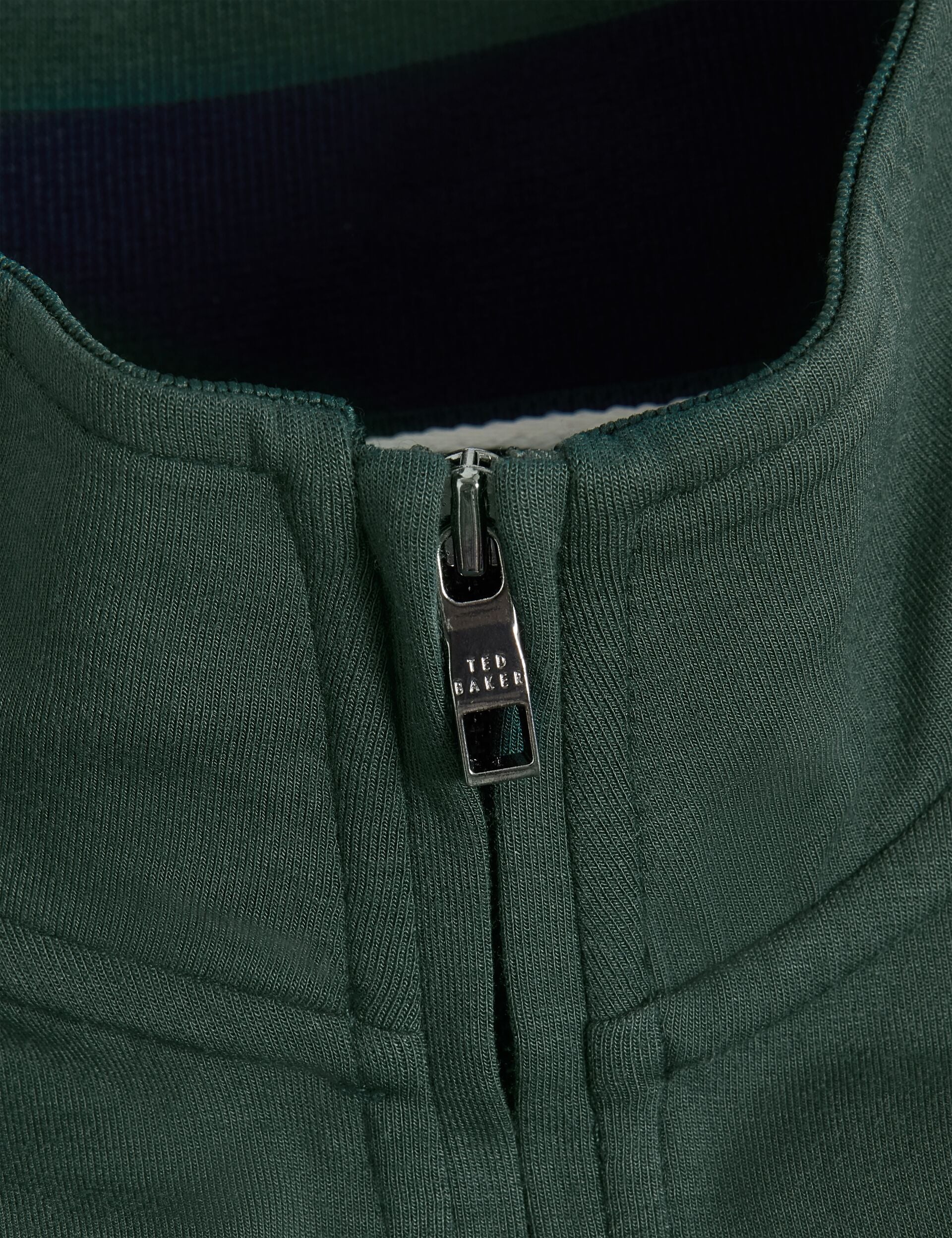 Textured Panel Half-zip Modal Sweatshirt | Simonea | Ted Baker US