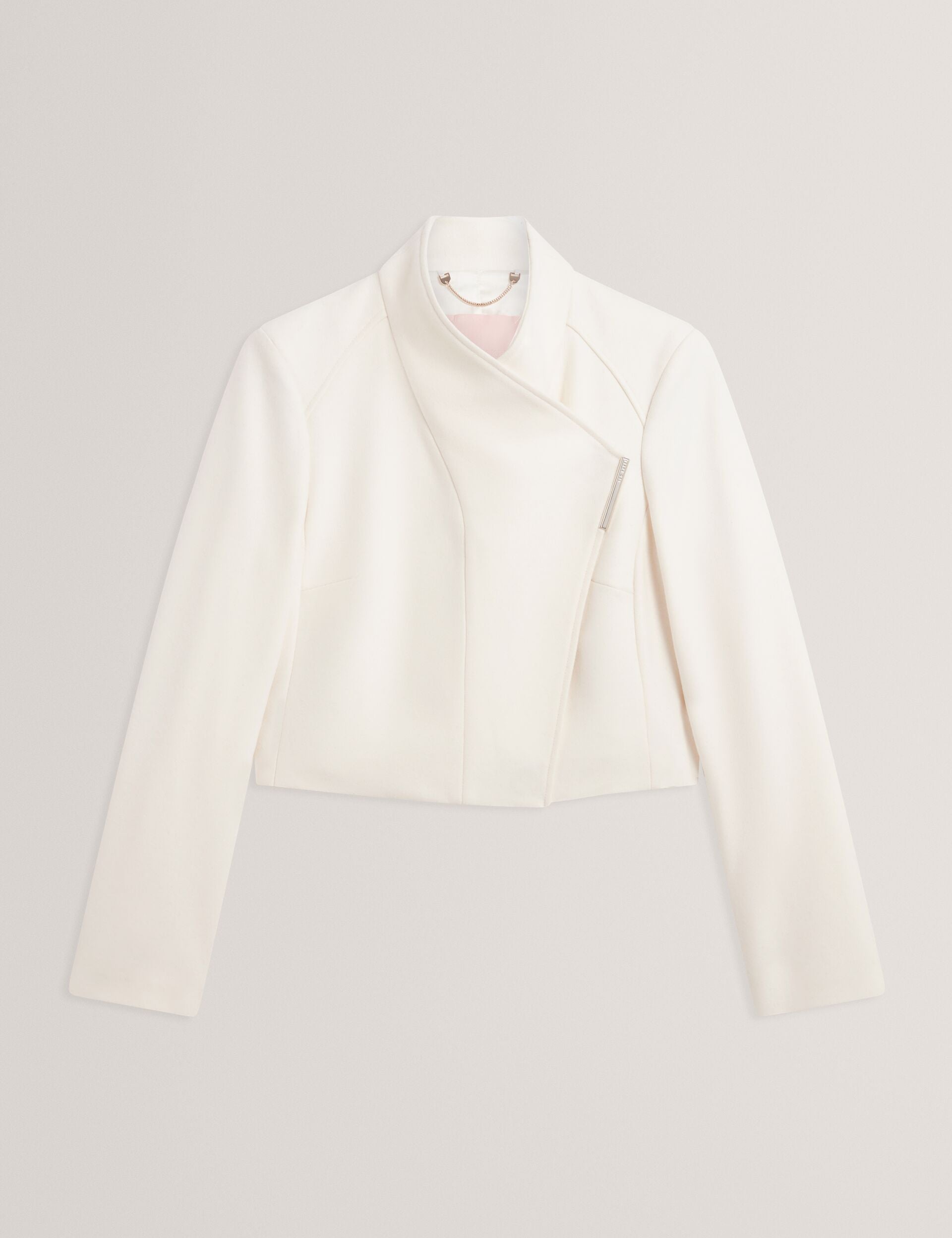 Tailored Cropped Wool Wrap Jacket | Rosecee | Ted Baker US