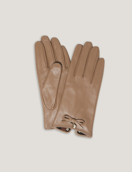 【新品】HYEON ted glove / beige 新品】HYEON ted glove / beige ファッション小物 【新品】HYEON ted