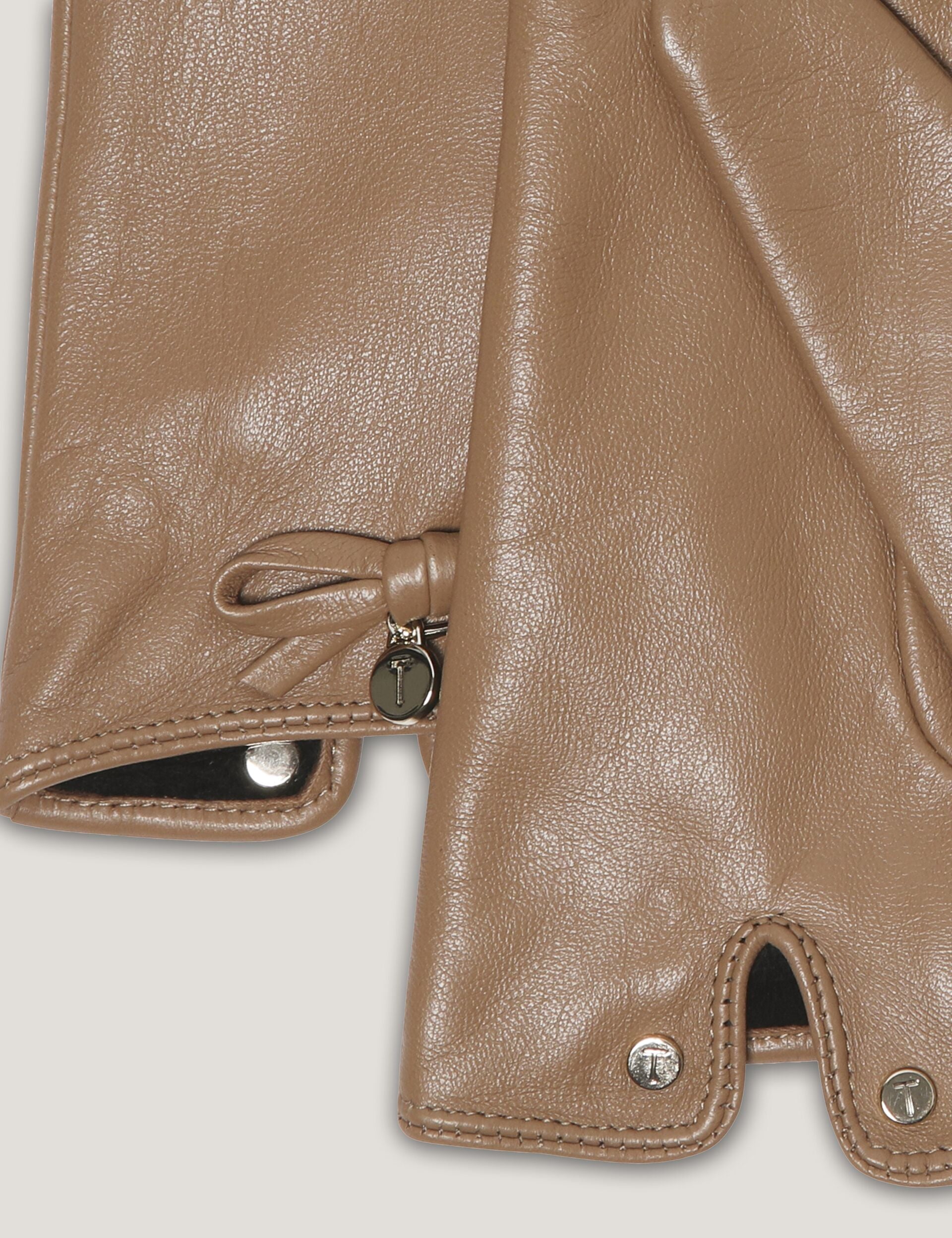 ted baker handschuhe Handschuhe mit Schleifendetail aus weichem Leder | SHERYYS