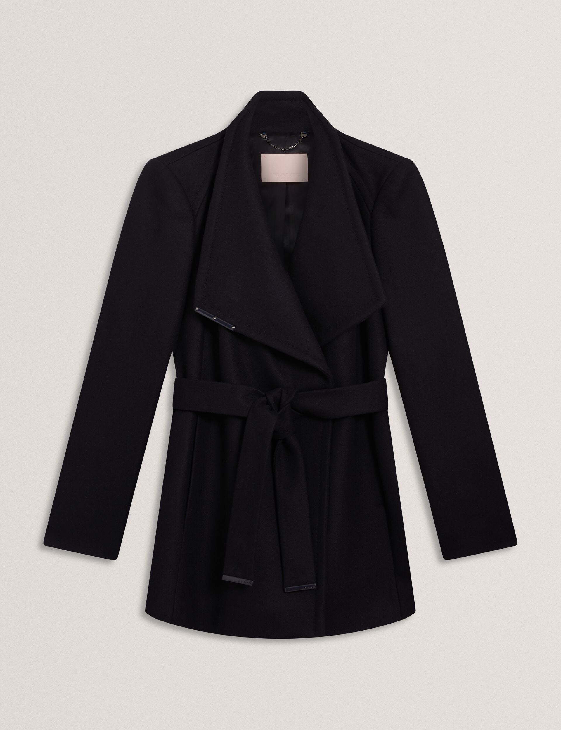 Short Belted Wool Wrap Coat | Rosess | Ted Baker US