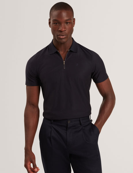 トップス tdk_void polo V-Neck Relaxed Fit Knit Polo – Scotch & Soda