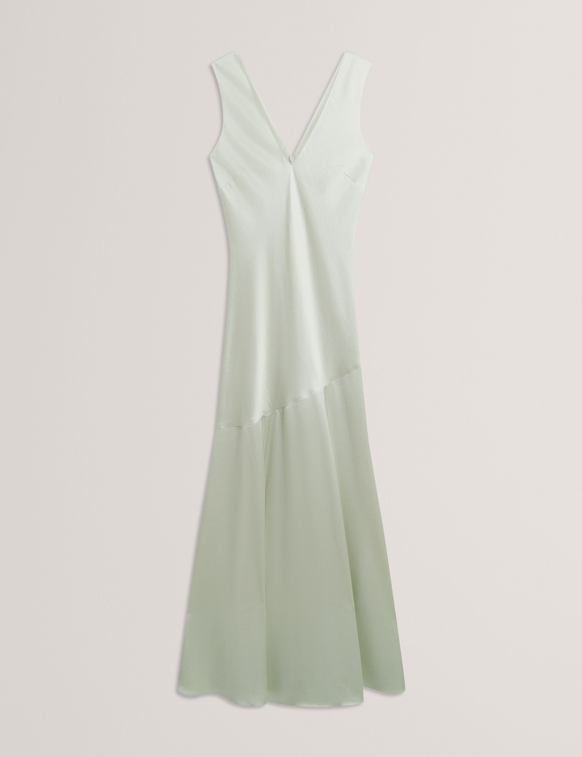 Satin Sleeveless V-neck Maxi Dress | Sanari | Ted Baker UK Satin Sleeveless V-neck Maxi Dress | Sanari | Ted Baker UK