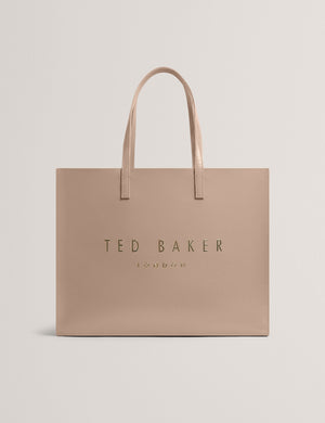 Ted Baker Crinkled PU Oversized Icon Tote Bag