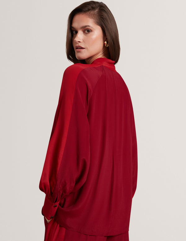 NEHLI | DARK RED