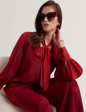 NEHLI | DARK RED