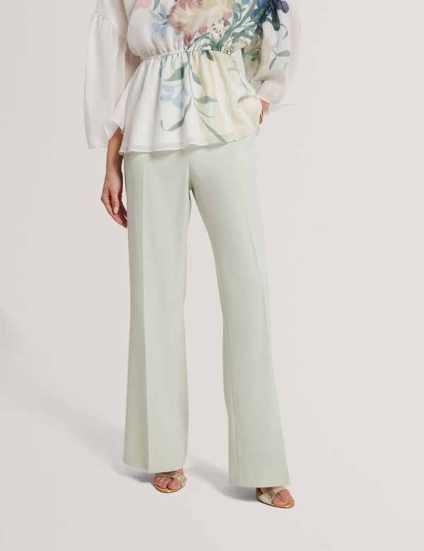 Ted Baker Woven Kick Flare Tailored Suit Trousers