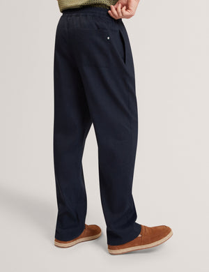 Ted Baker Relaxed Linen Blend Elasticated Trousers