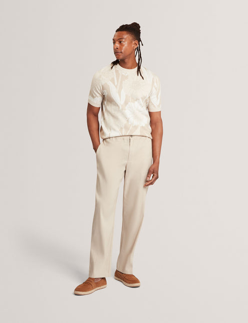 Ted Baker Relaxed Linen Blend Elasticated Trousers