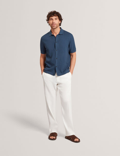 Ted Baker Relaxed Linen Blend Elasticated Trousers