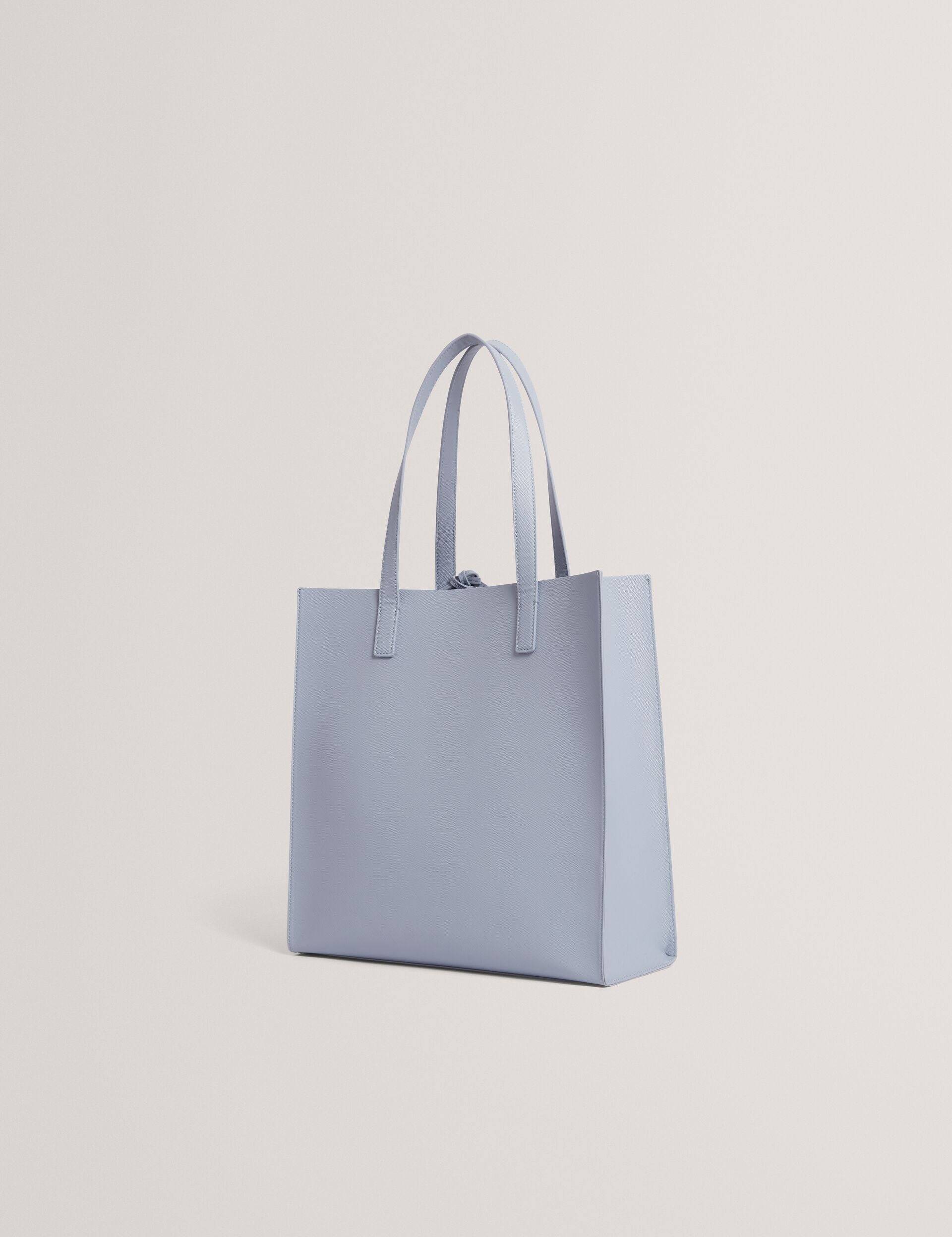 SAMAL - Large Embroidered Floral Icon Tote Bag With Charm