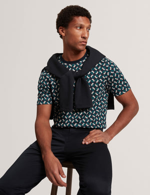 NEERISS | NAVY GREEN