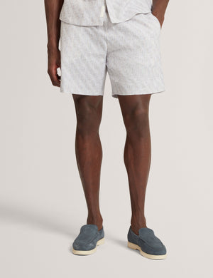 Ted Baker Relaxed Grindle Texture Pull-On Shorts