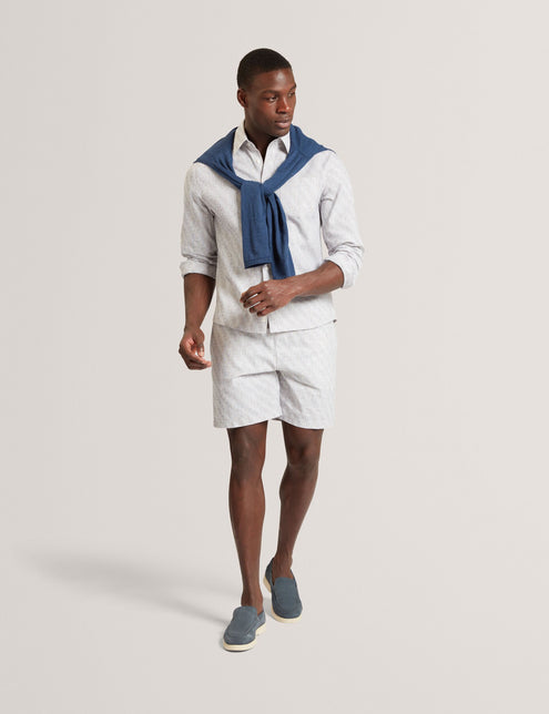 Ted Baker Relaxed Grindle Texture Pull-On Shorts