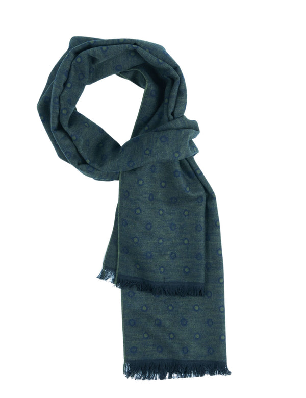 CIRCLES SCARF | GREEN