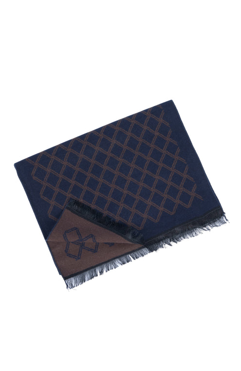 DIAMOND SCARF | BLUE