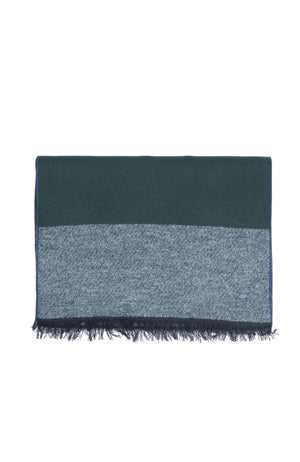 COLOR BLOCK SCARF | GREEN