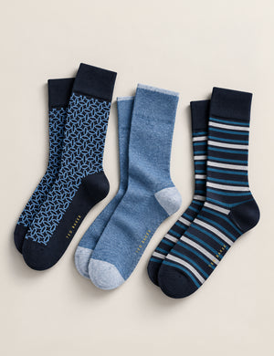 CREW MISCHDRUCK | BLAU