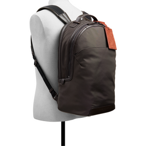 Nylon Leather Trim Double Zip Backpack | Xaden | Ted Baker US Nylon Leather Trim Double Zip Backpack | Xaden | Ted Baker US