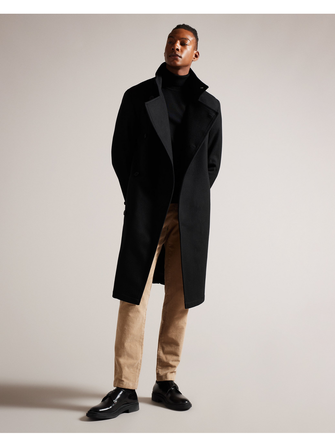 Mens black coats and jackets shop