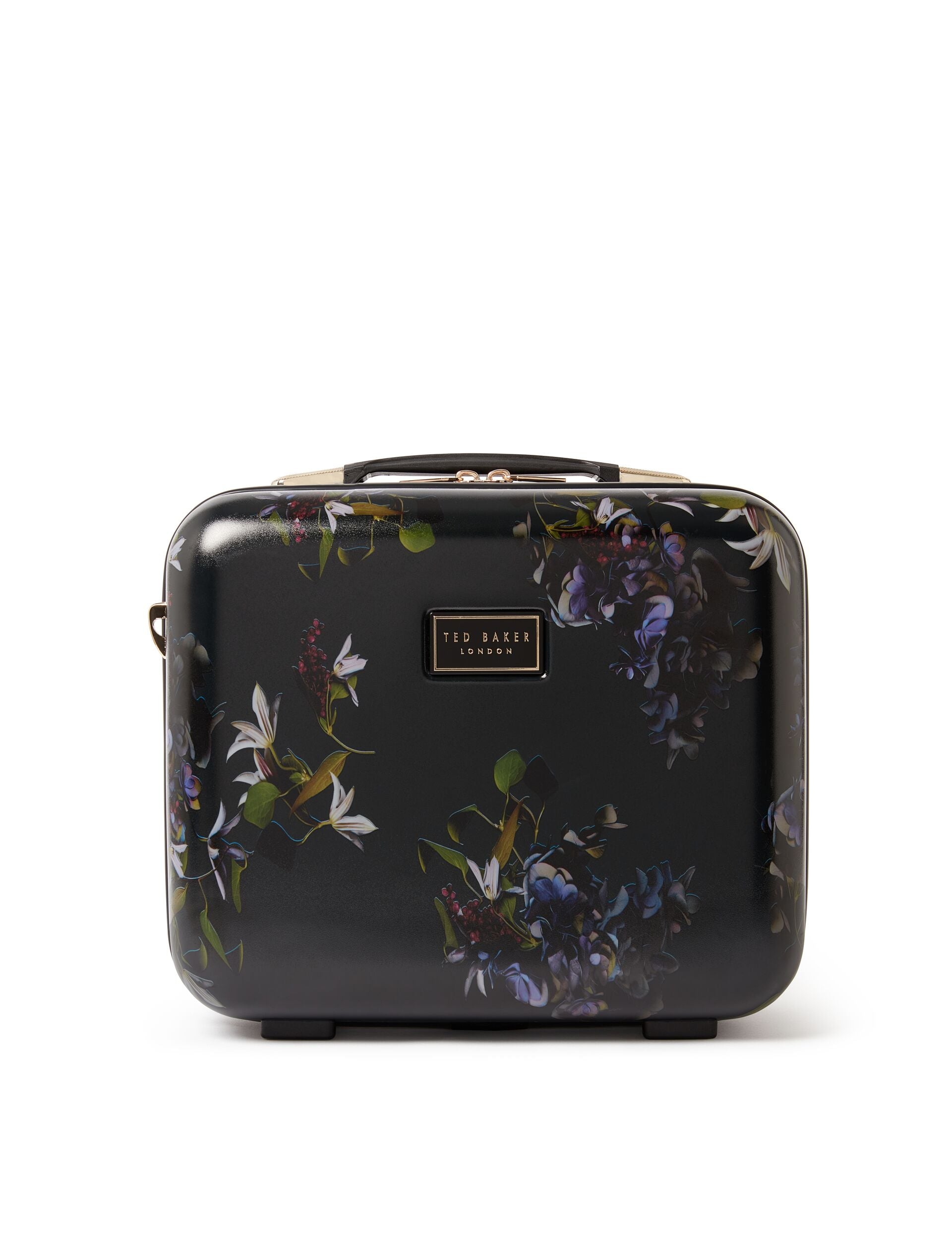 Dark Floral Print Vanity Travel Case | Mb-nvyv | Ted Baker UK