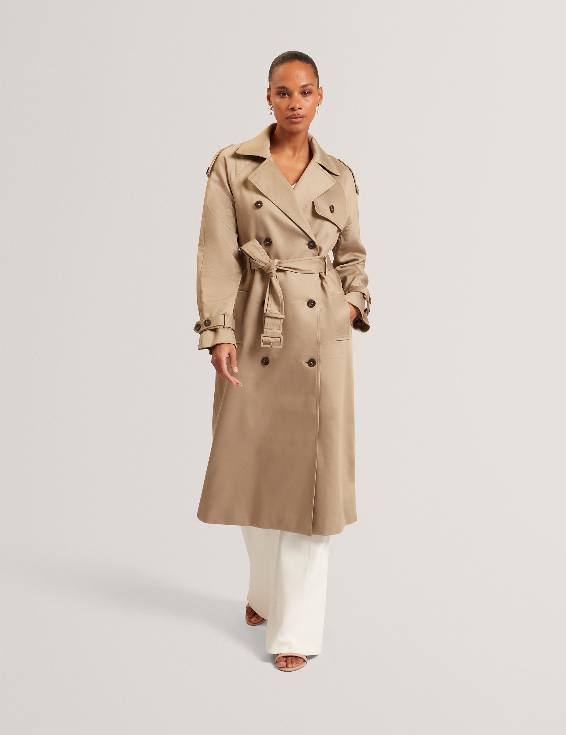 Trench Coat Ted Baker Coat Sale Ted Baker Wool Blend Wrap Coat