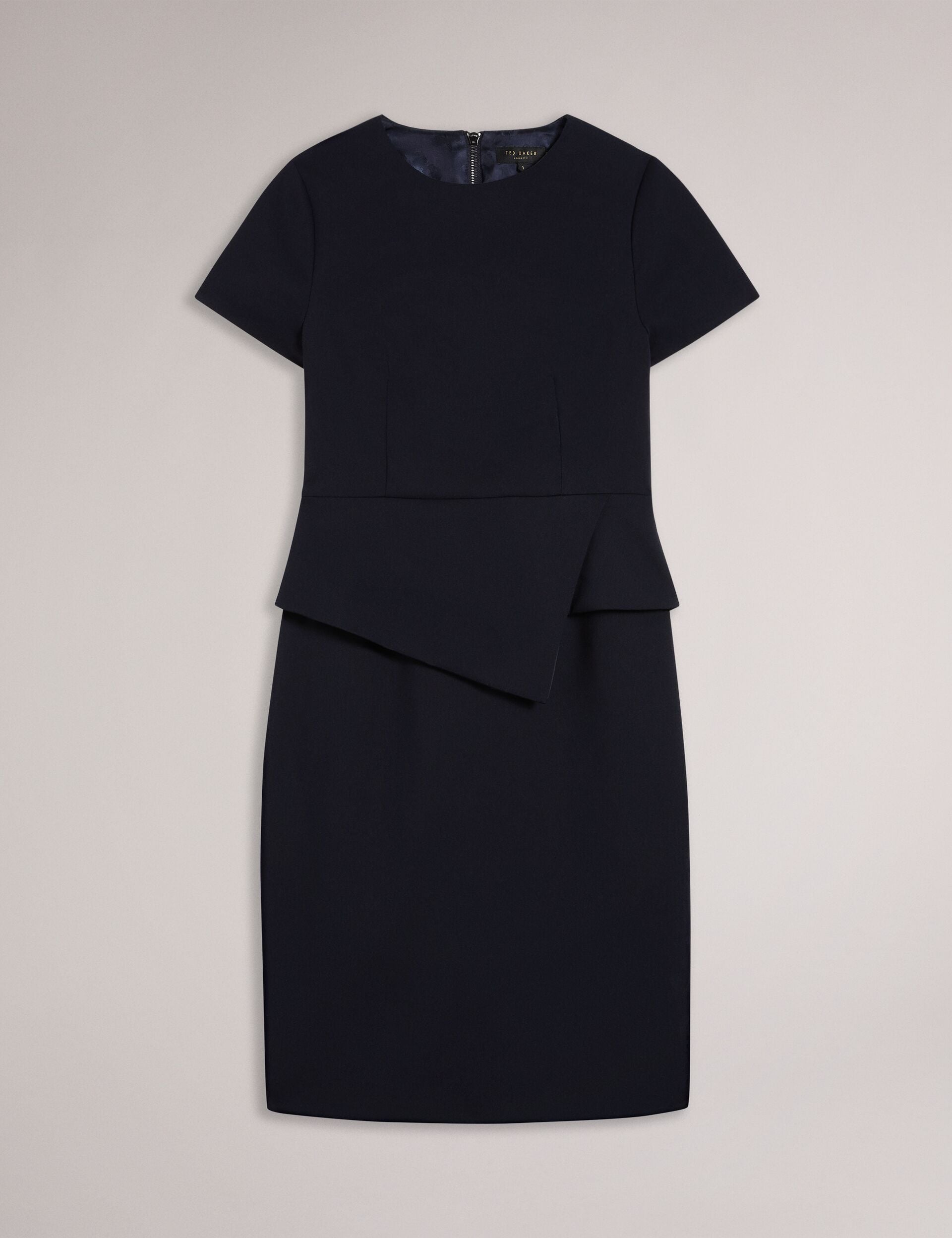 ted baker elynah asymmetric peplum dress Ted Baker | Dresses | New Ted Baker Elynah Asymmetric Peplum Dress 295 Sz 5 Fits Large Like 4