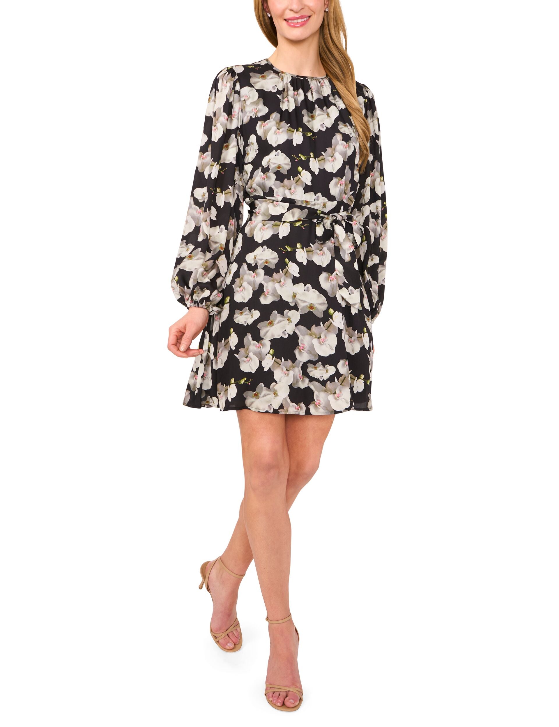 Puff Sleeve Belted Mini Dress | Orciana | Ted Baker US