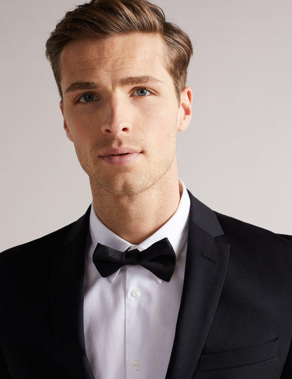PLAIN BOW TIE | BLACK