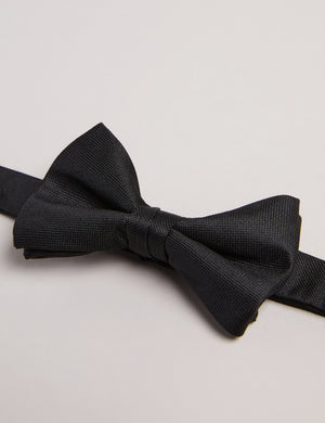 PLAIN BOW TIE | BLACK