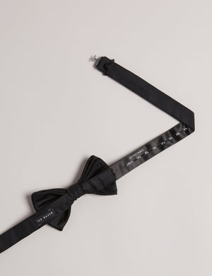 PLAIN BOW TIE | BLACK