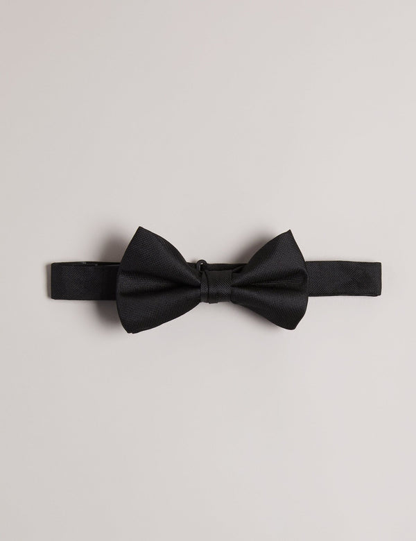 PLAIN BOW TIE | BLACK