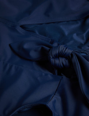 TIE-SIDE SWIMSUIT | NAVY