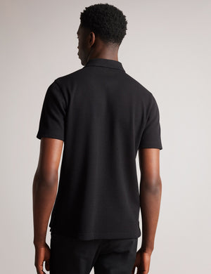SHORT SLEEVE POLO | BLACK