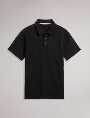 SHORT SLEEVE POLO | BLACK