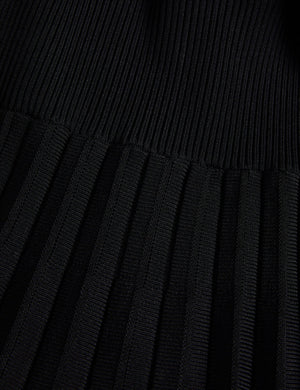 LONG SLEEVE DIAMOND DRESS | BLACK