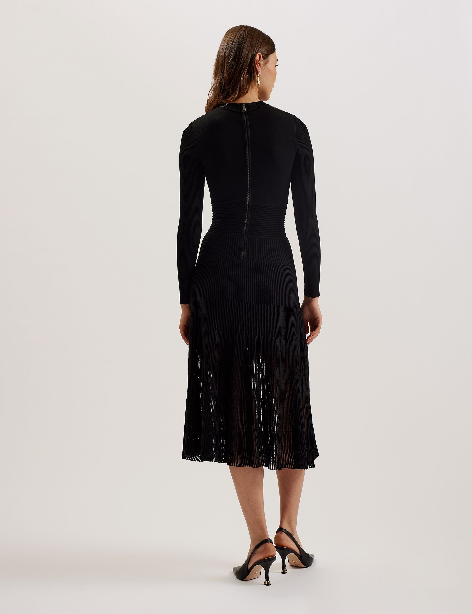 Black Bodycon Midi Dress | Latinia | Ted Baker US