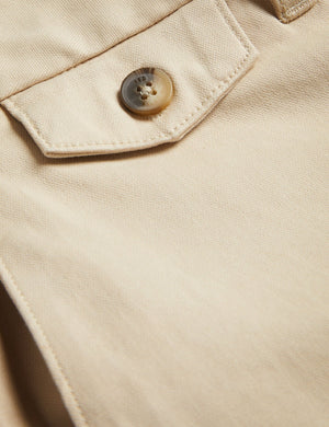 SLIM TEXTURED CHINO TROUSER | STONE