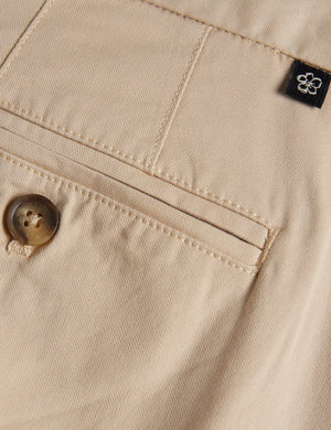 SLIM TEXTURED CHINO TROUSER | STONE