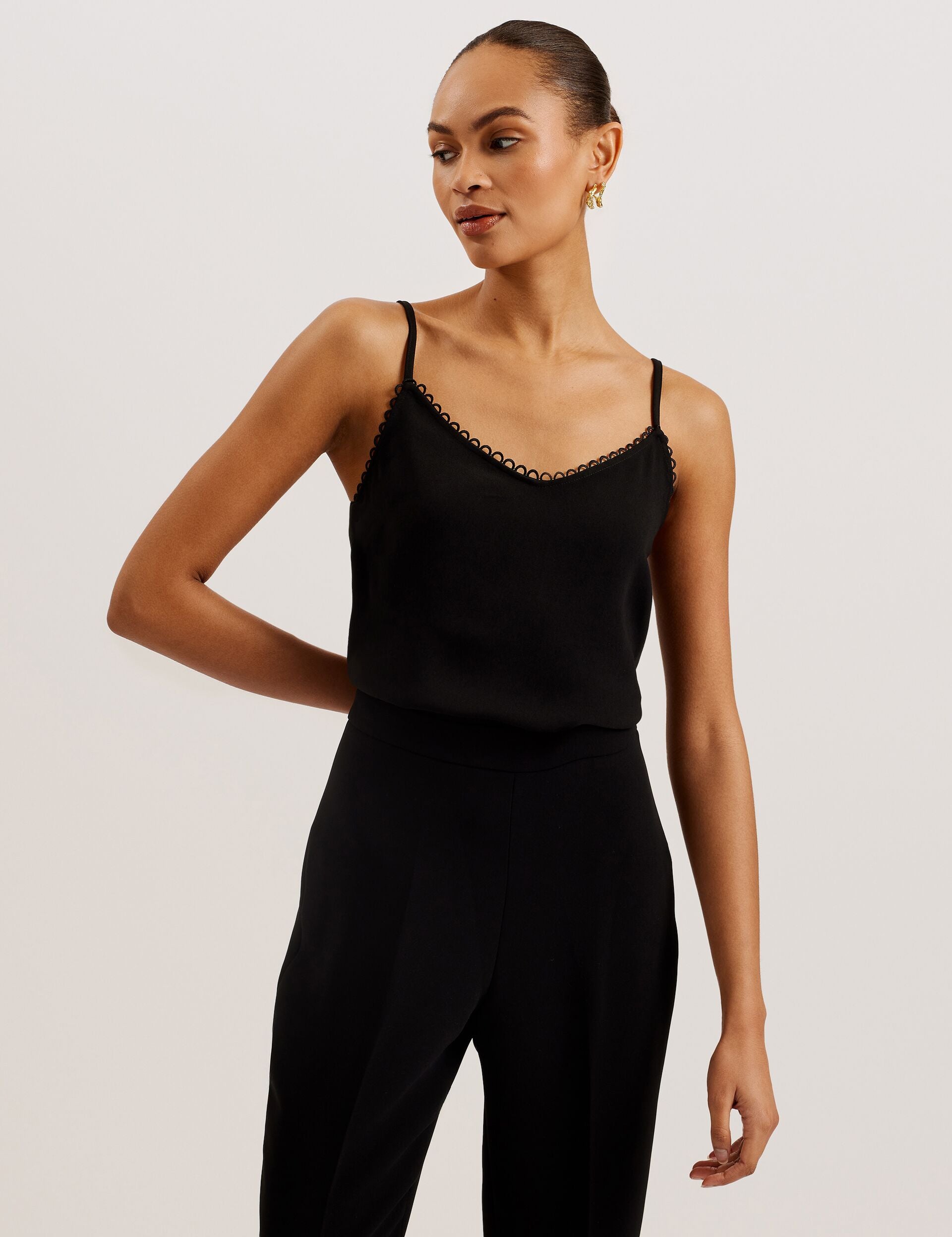 Lace Trim Cami Top | Andreno | Ted Baker US