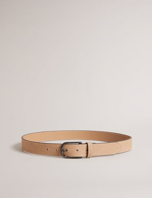 LEATHER BELT | BROWN