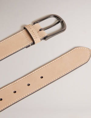 LEATHER BELT | BROWN