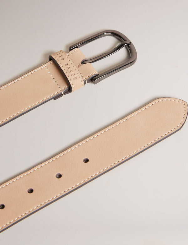LEATHER BELT | BROWN