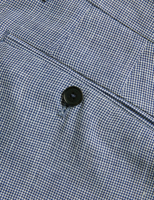 SLIM PUPPYTOOTH TROUSERS | BLUE