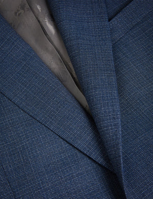 TWEEDY SUIT JACKET | NAVY
