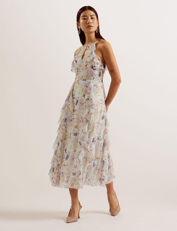 Floral Midi Dress | Lauriin | Ted Baker US Floral Midi Dress | Lauriin | Ted Baker US