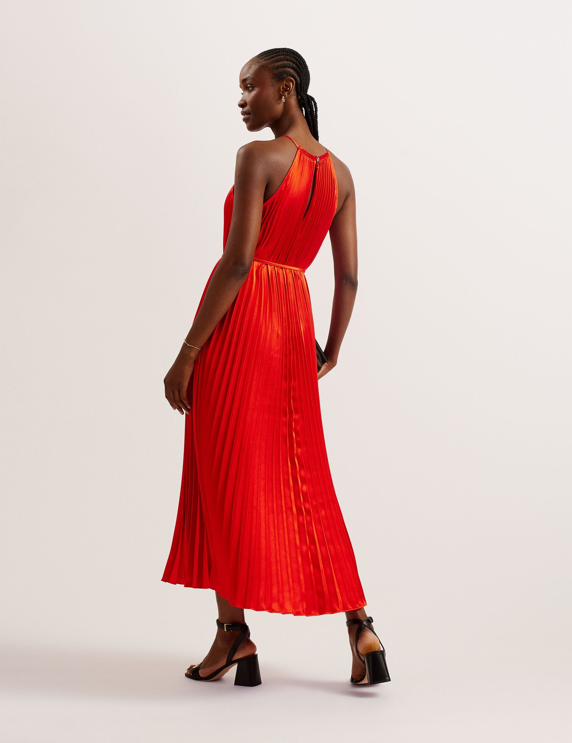 Pleated Midi Dress | Melike
