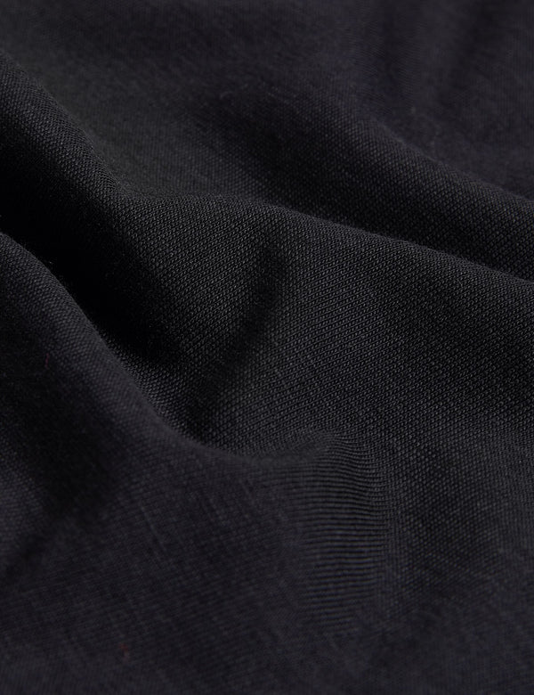 REGULAR BOX PRINT T-SHIRT | BLACK