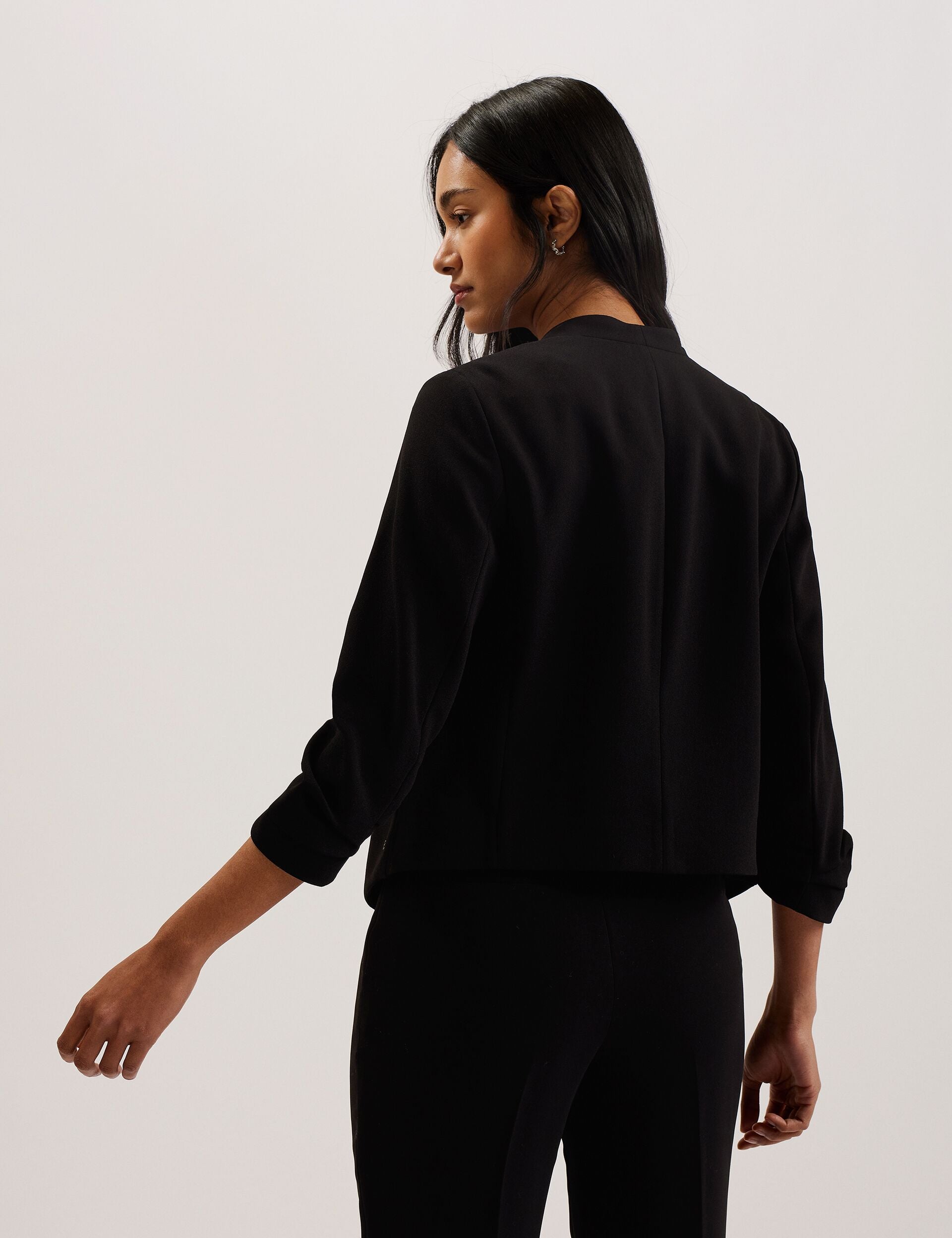 3/4 Sleeve Crop Jacket | Popsy | Ted Baker US