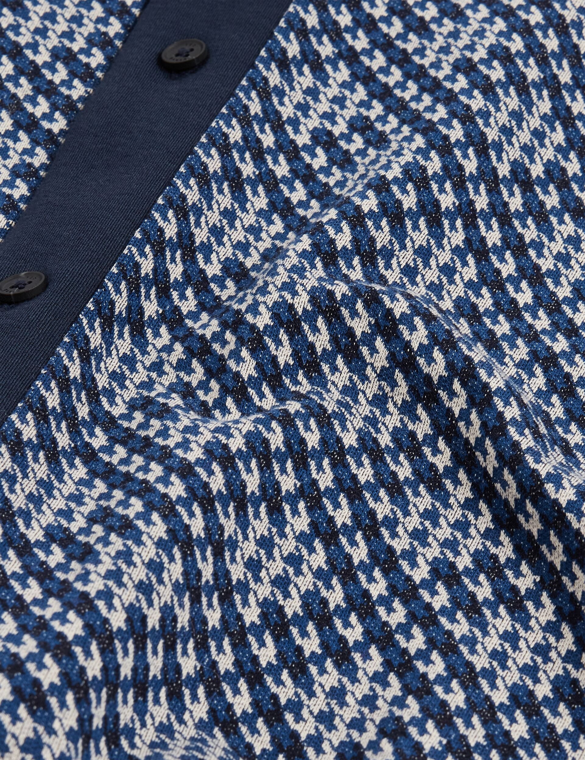 美品　TED BAKER ビジュー襟　シャツドッキングカットソー　サイズ3 Textured Panel Zip Neck Cotton Polo | Zorin | Ted Baker US